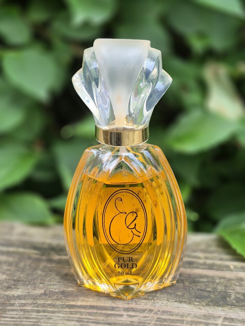 Pur Gold Vintage Perfume 50ml Minus Some Used
